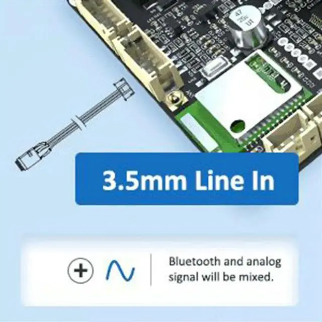 Main image of 2x50 Watt Class D Audio Amplifier Board W Bluetooth 5.0 QCC3034 & ADAU1701 DSP - JAB3+ for Home Speaker DIY