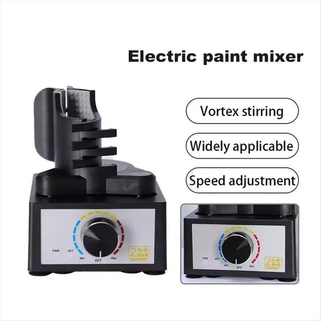 Alt view image 3 of 6 - Electric Paint Stirrer Model Making Tools Swirl Electric Paint Stirrer Model Paint Self-Spraying Paint Stirrer
