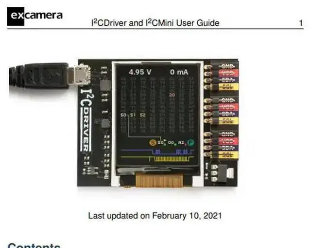 Main image of CS-I2CDRIVER-01 interface development tool I2CDRIVER CORE