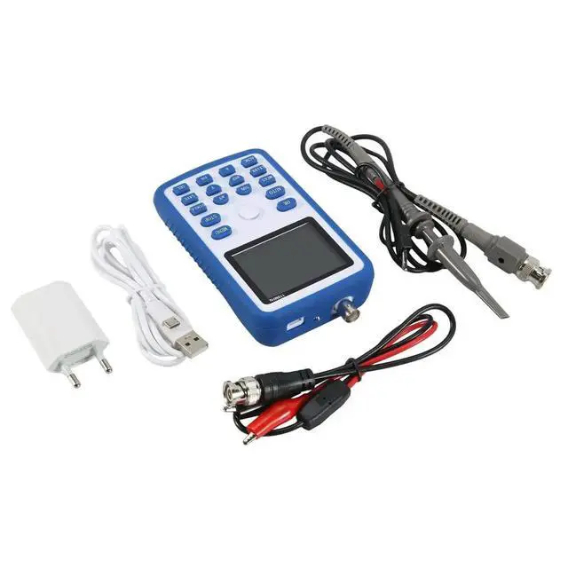 Alt view image 2 of 6 - 1C15 Mini Handheld Oscilloscope Digital Sampling Rate 500MS/S Analog Bandwidth 110MHz Support Waveform EU PLUG