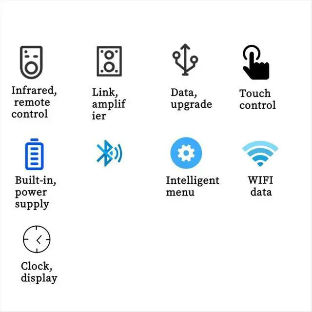Alt view image 4 of 6 - RX260 Desktop Radio Stereo TEF6686 High Sensitivity Radio Infrared Bluetooth Transmitter with Remote Control