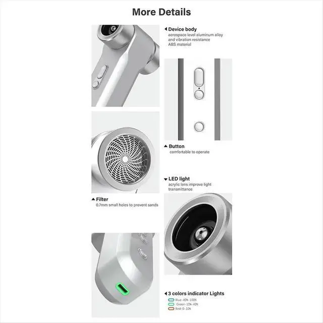Alt view image 6 of 6 - 130000RPM Mini Jet Turbo Fan 54M/S Wind Speed Brushless Motor Violent Turbofan High Speed Duster Car Keyboard Cleaning