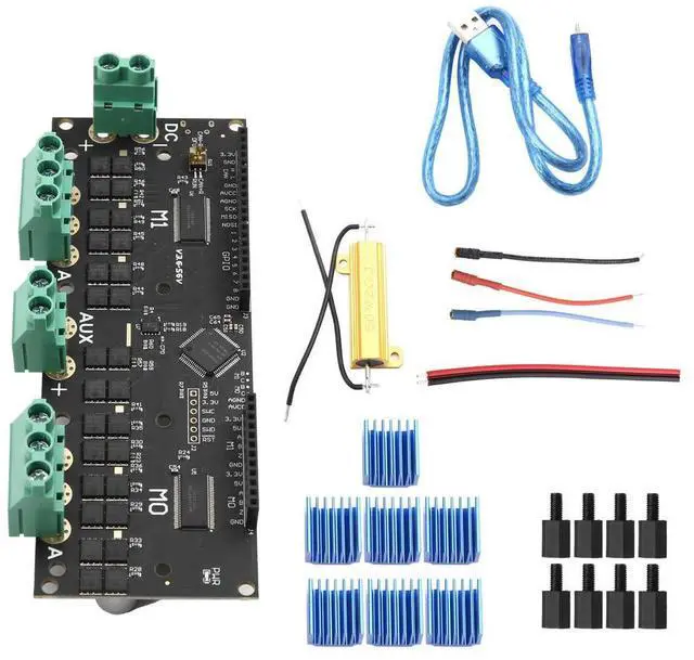 Alt view image 6 of 6 - MKS XDRIVE 56v High-Precision Brushless Servo Motor Controller Based on ODrv V3.6 Upgrade