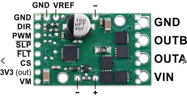 Main image of Pololu G2 High-Power Motor Driver 18v17 2991