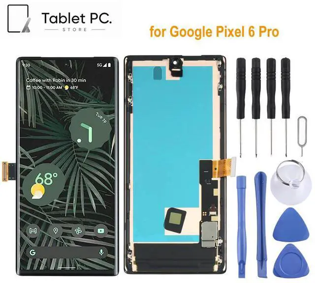 Alt view image 2 of 6 - AMOLED LCD Screen for Google Pixel 6 Pro Digitizer Full Assembly with Frame 120Hz 6.7" Replacement LCD Screen