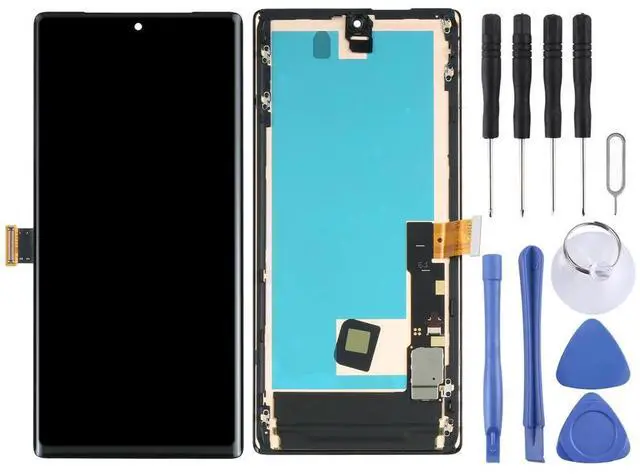 Main image of AMOLED LCD Screen for Google Pixel 6 Pro Digitizer Full Assembly with Frame 120Hz 6.7" Replacement LCD Screen