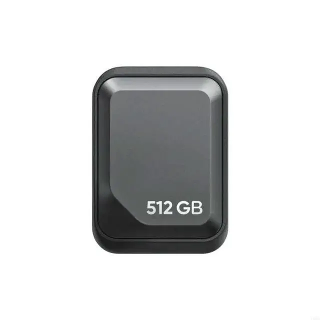 Alt view image 2 of 3 - 2025 512GB High Speed SSD Flash Drive for 360 Cameras USB Type C Memory