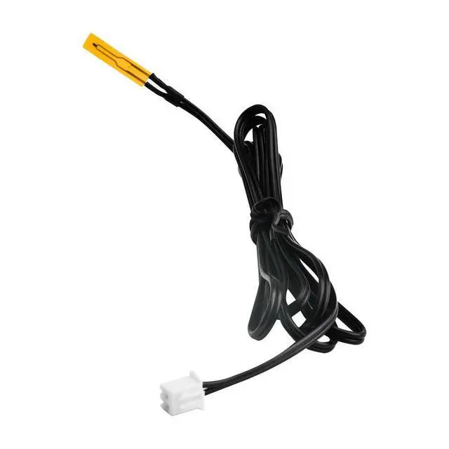 Alt view image 5 of 6 - Ultra-Thin Temperature Sensor Film Thermistor Probe Ntc10K Surface Temperature Measurement Head Patch Type For Kit