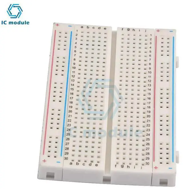Alt view image 6 of 6 - MB-102 MB102 Breadboard 400 830 Point Solderless PCB Bread Board Test Develop DIY for oratory