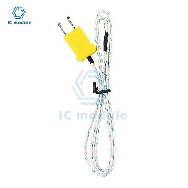 Alt view image 5 of 6 - 1M K-type Test Length Wire Temperature Meter Thermocouple Sensor Probe Cable Tester Line For Thermostat Multimeter