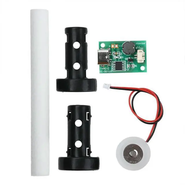 Alt view image 4 of 6 - DC 5V 1.5-2W Single Spray Humidifier Mist Module Energized Mist Air Plant Humidifier Mist Driver Board Type C Interface