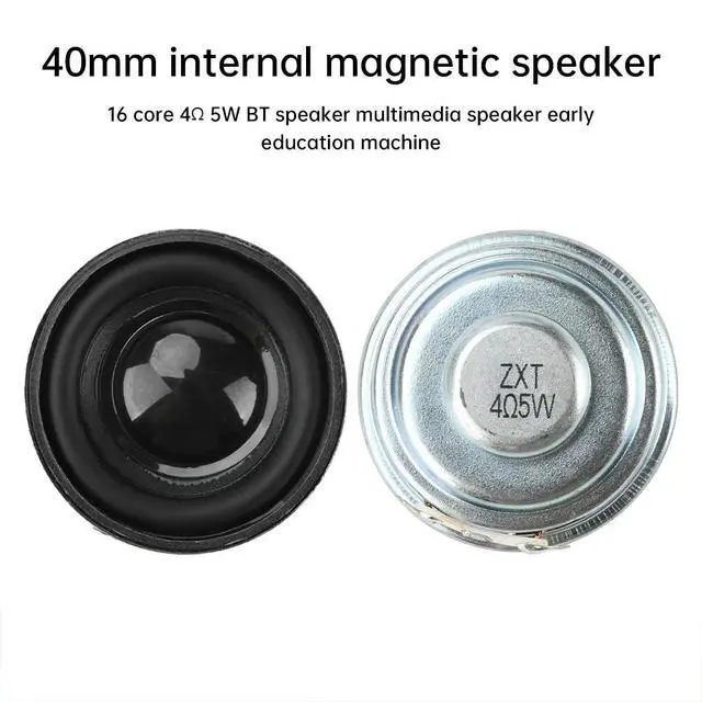 Alt view image 5 of 6 - 40mm Speaker 4021 Mini 4ohm 3W Loudspeaker for Notebook LCD Monitor DIY Electronic Component Kit