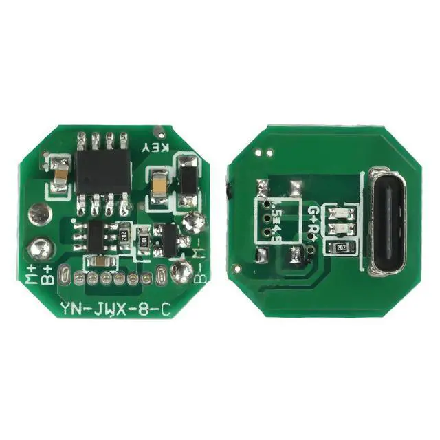 Alt view image 4 of 6 - DC 3.2-4.2V first gear strong light flashlight motor drive board, flashlight DIY accessories, self-locking switch