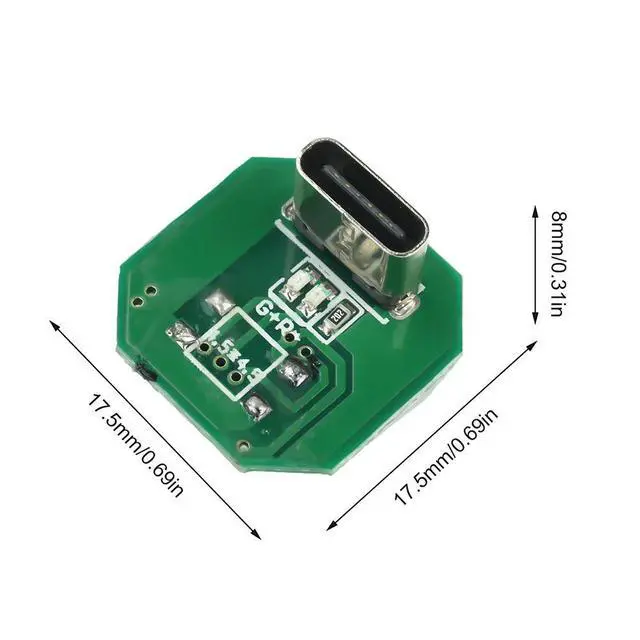 Alt view image 6 of 6 - DC 3.2-4.2V first gear strong light flashlight motor drive board, flashlight DIY accessories, self-locking switch