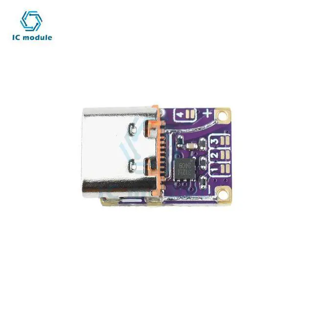 Alt view image 5 of 6 - Type-C Fast Charging Trigger PD3.0/QC3.0 Decoy Module 5V-20V Output for DIY Power Bank/Laptop Charger