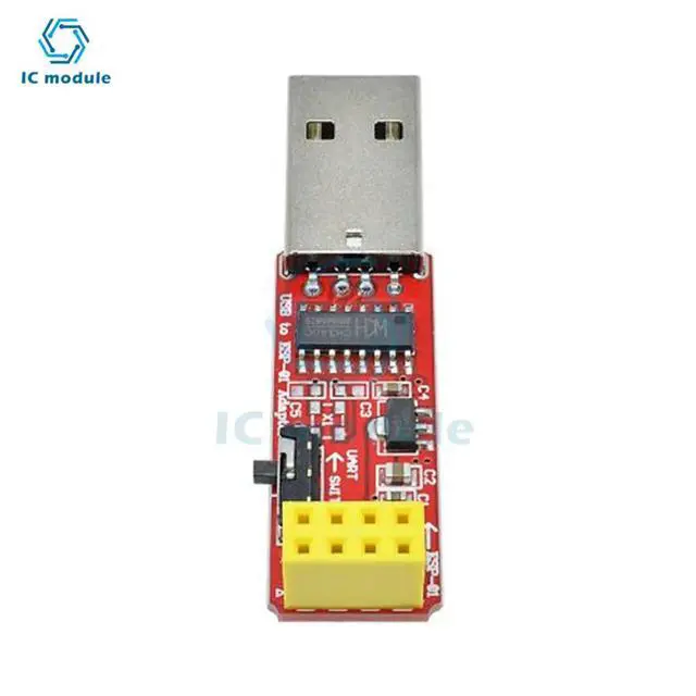 Alt view image 5 of 6 - USB To ESP8266 Serial CH340C ESP-01 ESP-01S ESP01 ESP01S Developent Board Module for Programmer Adapter
