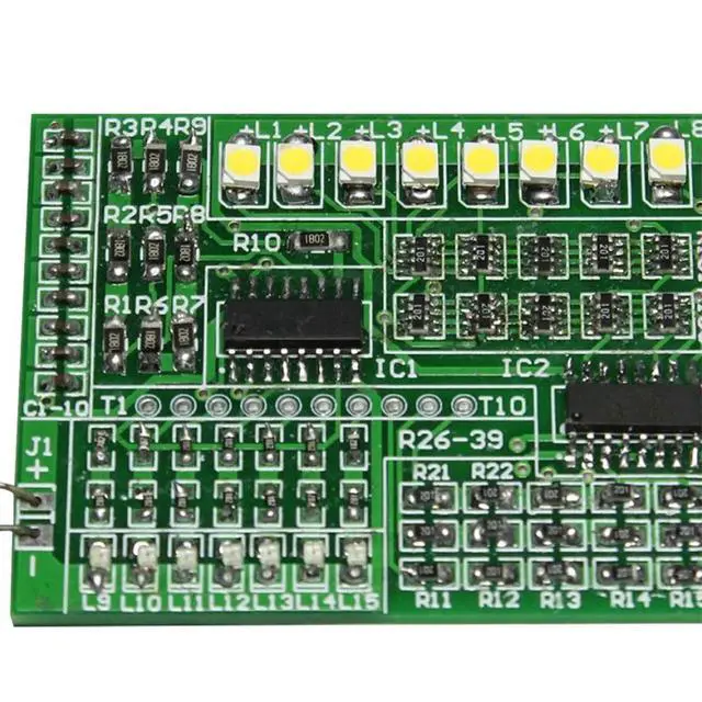 Alt view image 6 of 6 - DIY Electronic Kit 1801 SMT SMD Component Soldering Project Practice Suite FM Radio Transmitter Board Module Component Welder