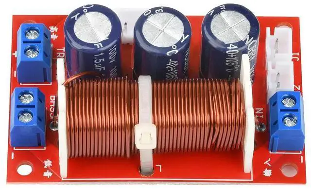 Alt view image 6 of 6 - 100Hz-10KHz 400W 2 Way Crossover Filters Module HiFi Speaker Modification Upgrade Board Full Range Treble Bass Electronic Kit