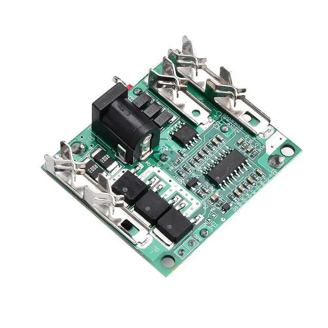 Alt view image 4 of 6 - 5S 18V 21V 20A Charging Protection Board Li-Ion Lithium Protection Circuit BMS Module For Power Tool Accessory