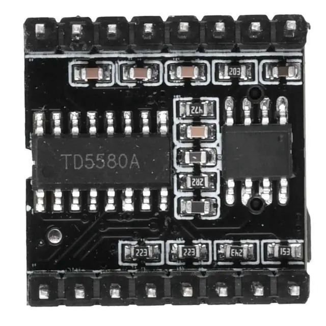 Alt view image 6 of 6 - YX5200 DFPlayer MP3 Player Module MP3 Voice Decode Board Support TF Card U-Disk IO Serial Port AD Compatible Electronic Kit