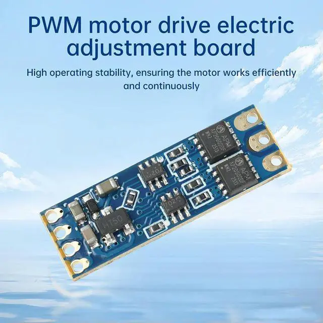 Alt view image 6 of 6 - DC 5-16V/2-3S Micro Brushless PWM 8A Controller Motor Governor Module Servo Motor Drive ESC Board