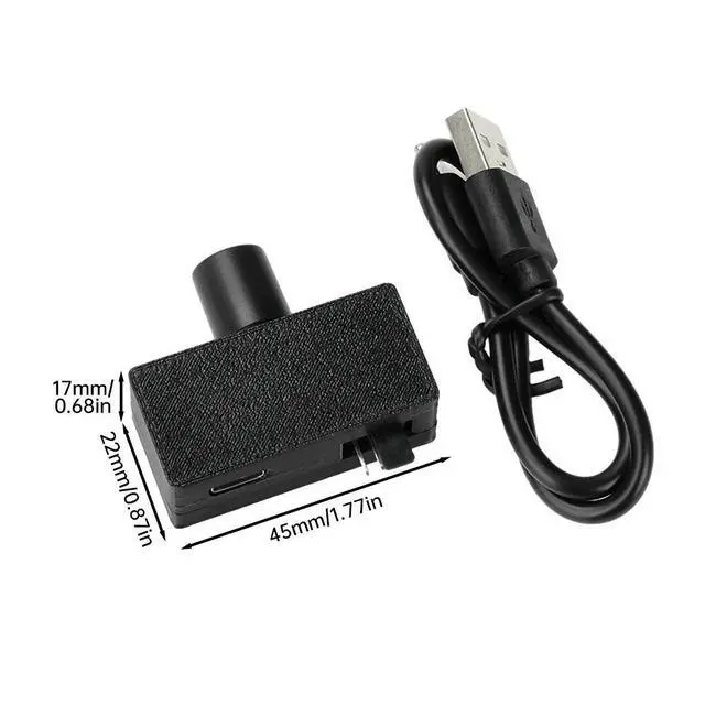 Alt view image 4 of 6 - PWM Speed Controller 4Pin PWM Fan Governor USB to TYPE-C Power Supply DIY Watercooling Cooler Electronic Kit