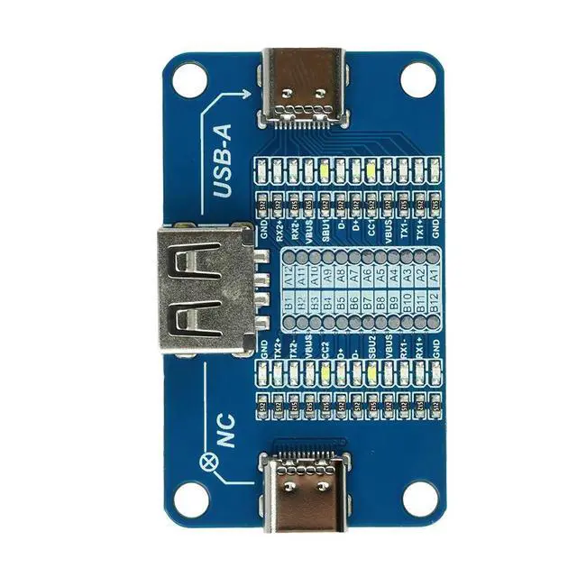 Alt view image 4 of 6 - USB A to Type-C Type C to Type C Data Cable Detector Board USB Cable Tester For Type-C Circuit On-Off Switch Test Board Tool