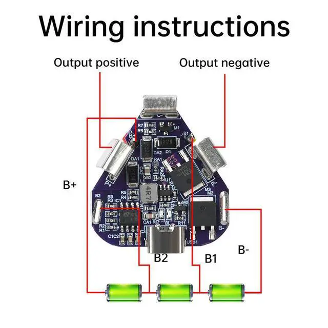 Alt view image 4 of 6 - 3S 12.6V 6A BMS Li-ion Lithium Protection Board Power Bank Balancer Equalizer Board for Power Tool