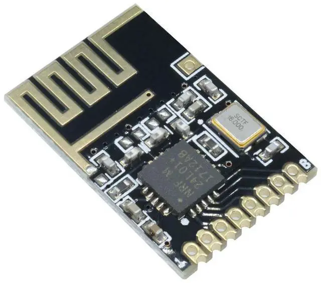 Alt view image 6 of 6 - Mini NRF24L01+ 2.4GHz SMD RF Module Power SMD Receiver Board Electronic Component Kit