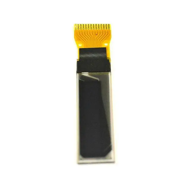 Alt view image 5 of 6 - 0.69 inch OLED Display Module 14PIN UG-9616TSWCG02 96*16 SSD1306 I2C IIC for TS100 TS08 Electronic Kit