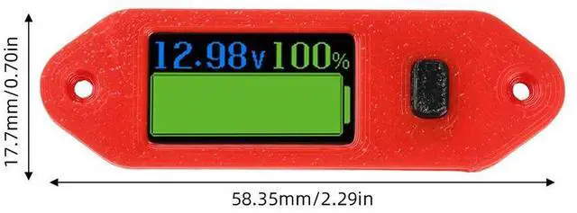 Alt view image 6 of 6 - Programmable Voltage Meter Dc 4-55v 0.96 Inch Screen Universal For NCM LFP Electric Tool