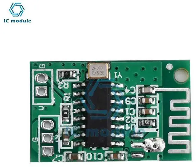 Alt view image 5 of 6 - 5V Bluetooth 5.0 3.3V-8V Audio Amplifier Module Board LED PowerAudio Dual Digital Mono Output Bluetooth Receiver Board