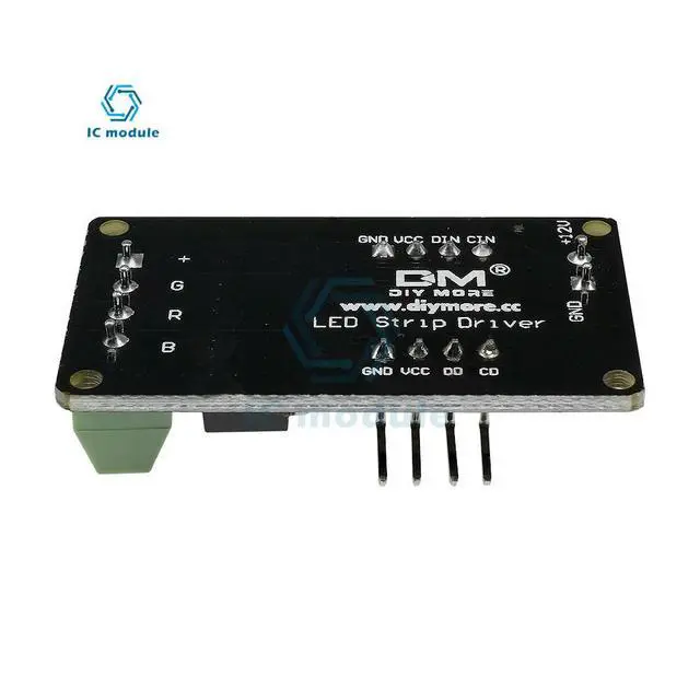 Alt view image 5 of 6 - DC 12V RGB LED Strip Driver Shield Module for R3 Module V1.0 STM32 AVR