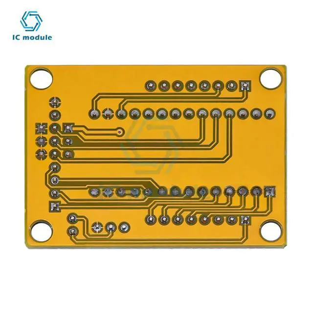 Alt view image 6 of 6 - ADC0809 module 8-bit/8-way parallel AD conversion module circuit single-chip analog-to-digital conversion