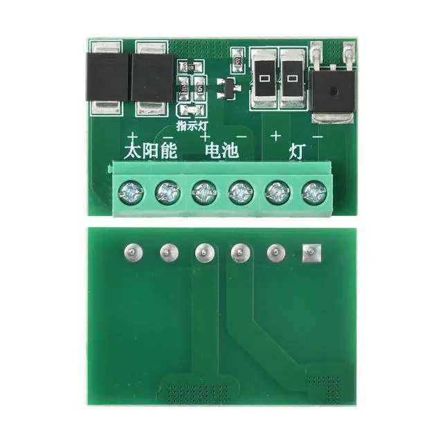 Alt view image 4 of 6 - DC 6-45V LED Light Fully Automatic Solar Light Drive Control Board Solar Street Light Control Circuit Board