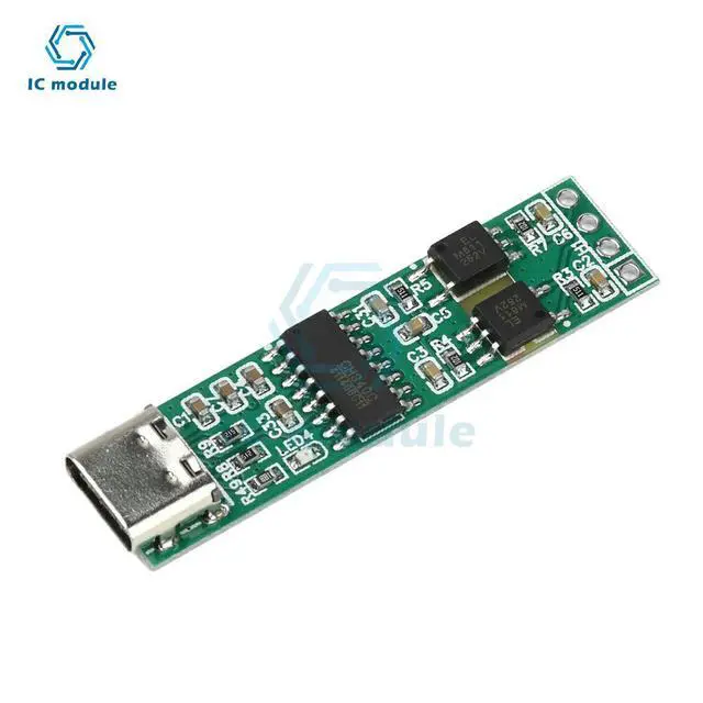 Alt view image 6 of 6 - USB To TTL Serial Port Optoelectronic Isolation Module Type C H340 High-Speed Isolation UART Serial Port Isolation Module