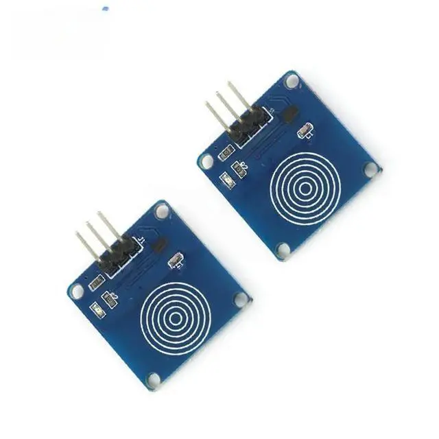 Alt view image 4 of 4 - Touch sensor module, capacitive touch switch, single key touch switch module, Jxinw