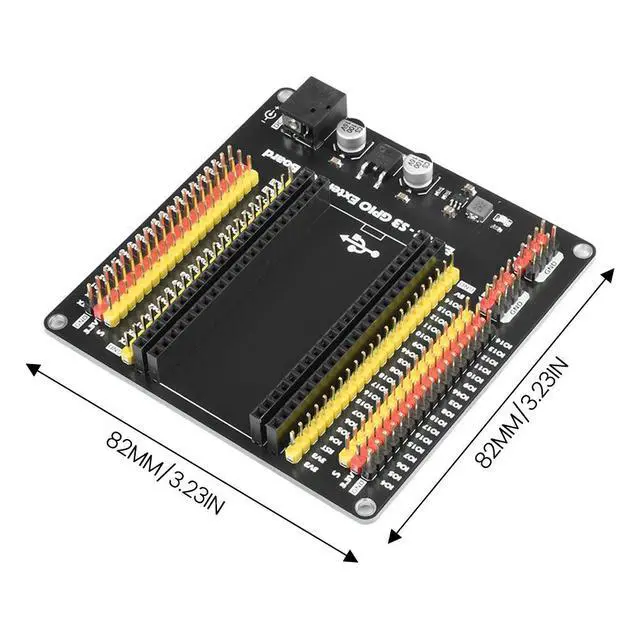 Alt view image 4 of 6 - ESP32-S3 GPIO IoT Development Board Expansion Board Expansion Board Backplane Interface Electronic Componet Kit