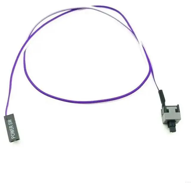 Alt view image 2 of 6 - 2PCS Chassis Power Switch Cables Motherboard Line Desktop Switch Line