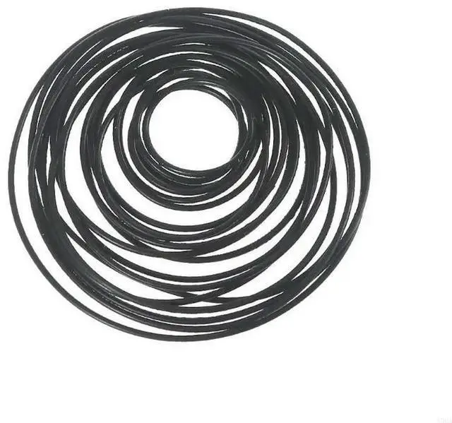 Main image of 20pcs 1mm Rubber Conveyor Transmission Belt Silicone Strap long (25-80mm)