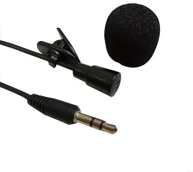 Alt view image 2 of 6 - 2025 3.5mm Lavalier Microphone Hand-Free Mini Collar Clip Mic for Video Meeting