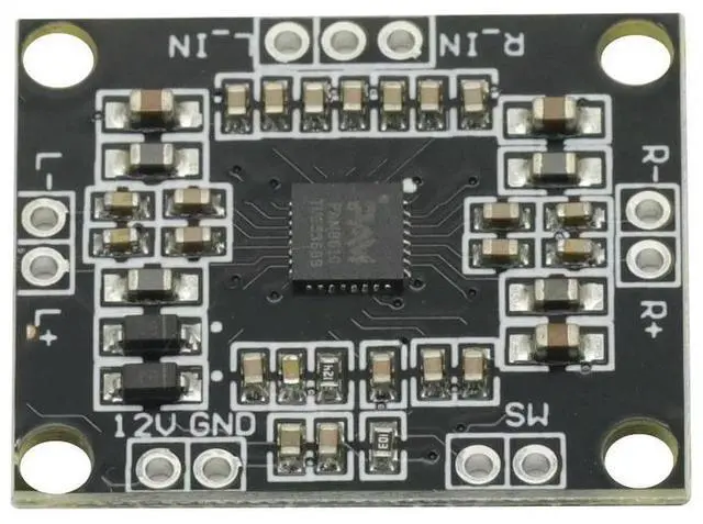 Main image of PAM8610 digital amplifier board module 2x15W dual channel stereo D-class high-power amplifier board micro
