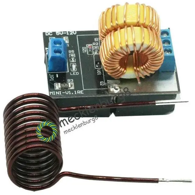 Alt view image 3 of 6 - 1PCS DC 5-12V Mini ZVS Low Voltage Induction Heating Power Supply Module Induction Heating board for induction Heating with Coil