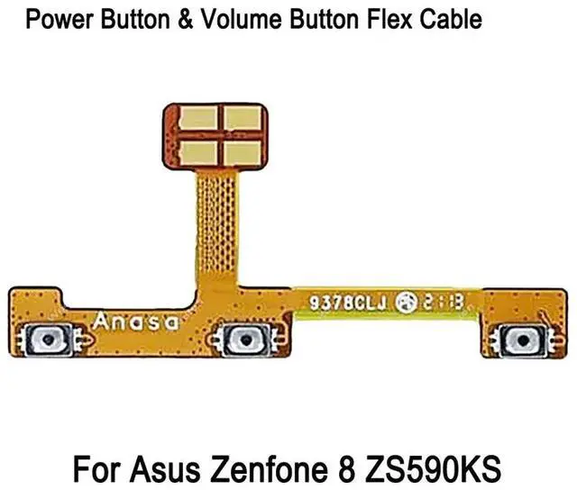 Main image of For Zenfone 8 ZS590KS Power Button & Volume Button Flex Cable Replacement Spare Part