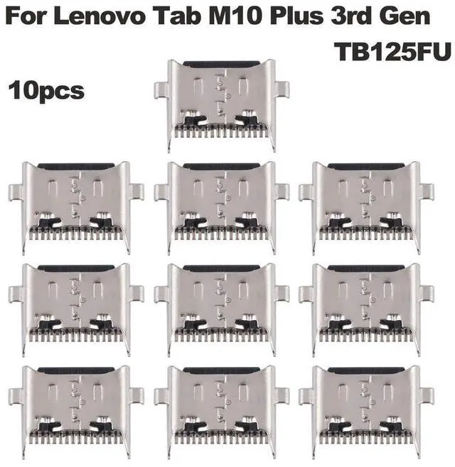 Main image of 10pcs Charging Port Connector for Tab M10 Plus 3rd Gen TB125FU 10pcs Charging Port Connector