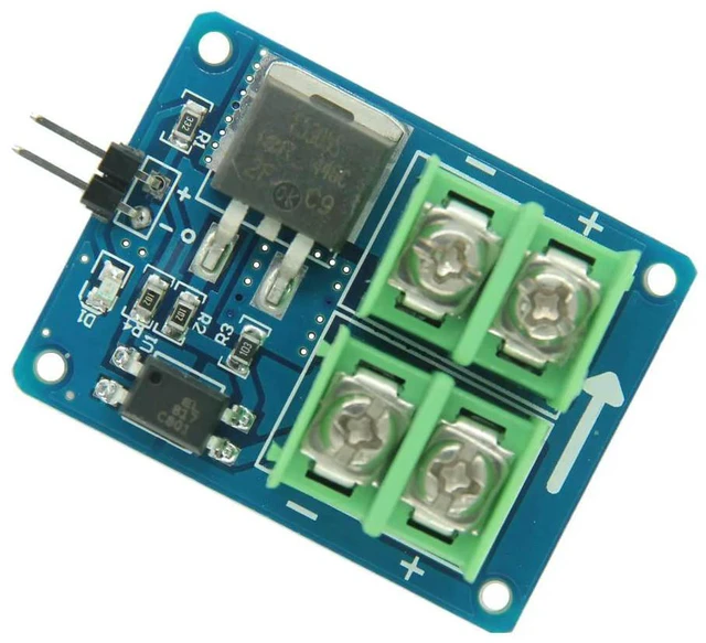 Alt view image 3 of 6 - 3V 5V Low Control High Voltage 12V 24V 36V E-switch Mosfet Module For