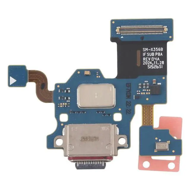 Alt view image 2 of 6 - SM-X356B Charging Port Board For Galaxy Tab Active5 Pro, SM-X356B Charging Board Flex Cable Replacement Part