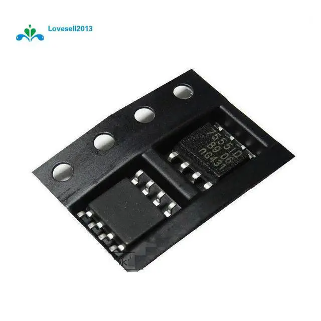 Alt view image 2 of 2 - 5Pcs ICM7555ID 7555 SOP-8 General purpose CMOS timer GM