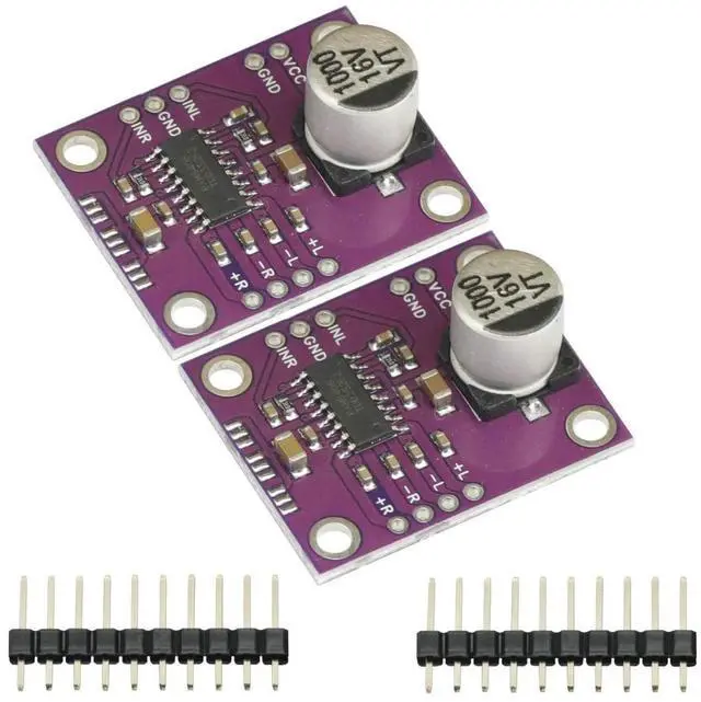 Alt view image 6 of 6 - 1Pcs DC2.5V-5.5V PAM8406 Stereo Class D Audio Power Amplifier Module Development Board