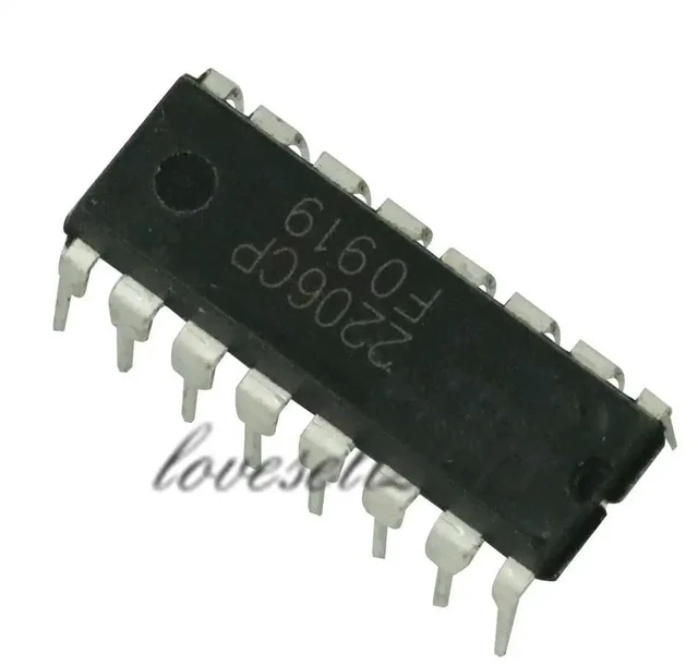 Alt view image 4 of 6 - 1PCS XR-2206 XR2206CP XR2206 IC 16 PIN DIP Waveform Generator Integrated Circuit